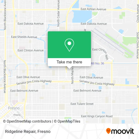 Ridgeline Repair map