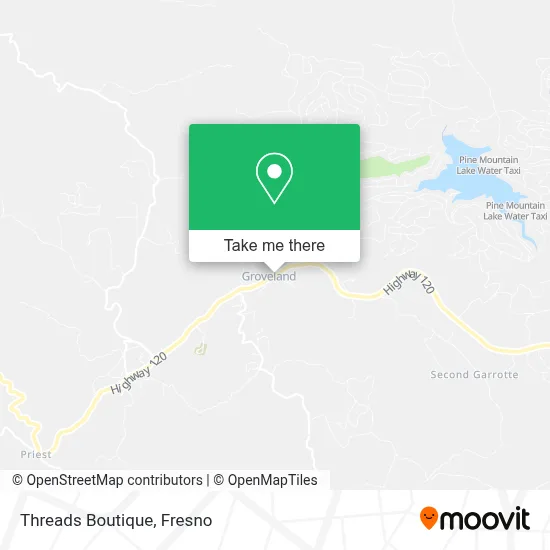 Threads Boutique map