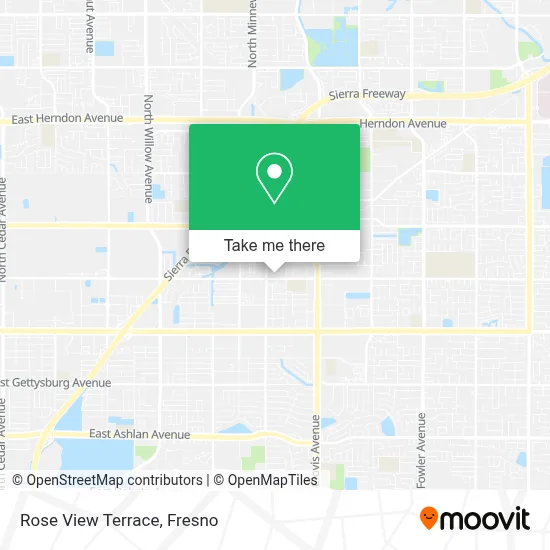 Rose View Terrace map