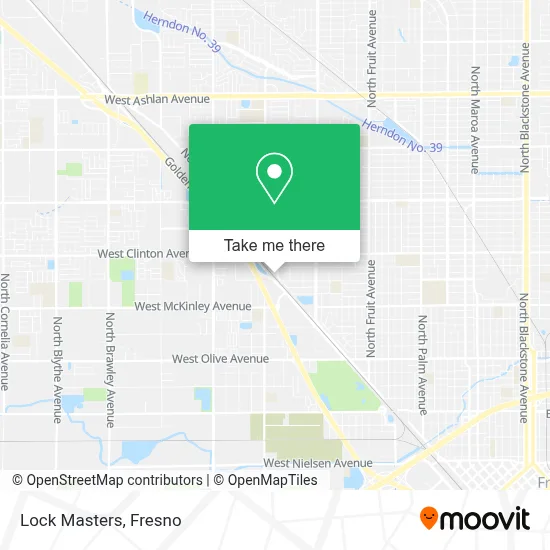 Lock Masters map