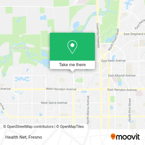 Health Net map