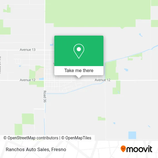 Ranchos Auto Sales map