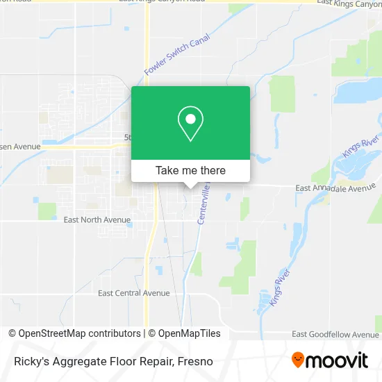 Ricky's Aggregate Floor Repair map