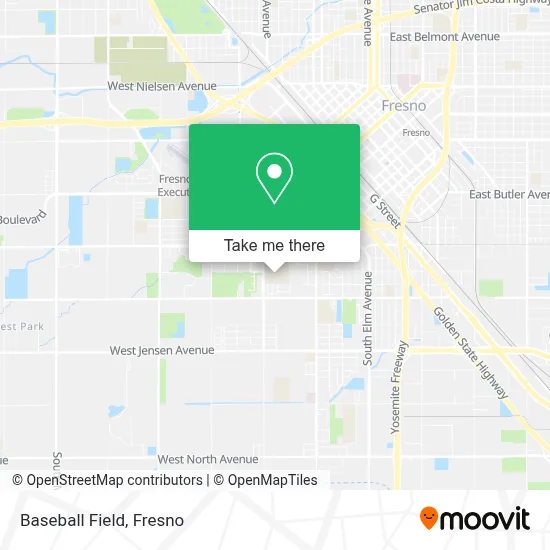 Baseball Field map