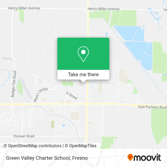Green Valley Charter School map