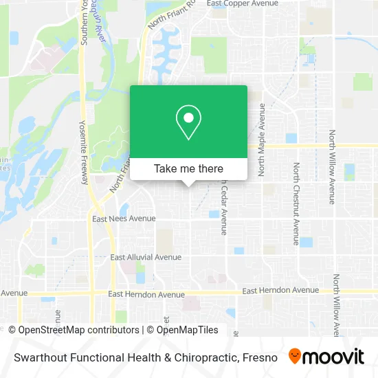 Swarthout Functional Health & Chiropractic map