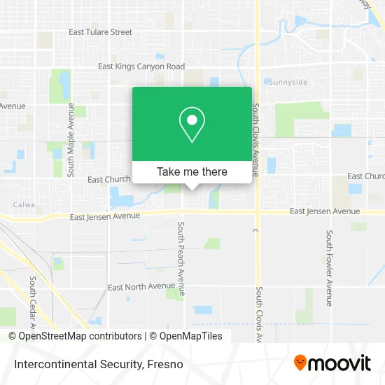 Intercontinental Security map