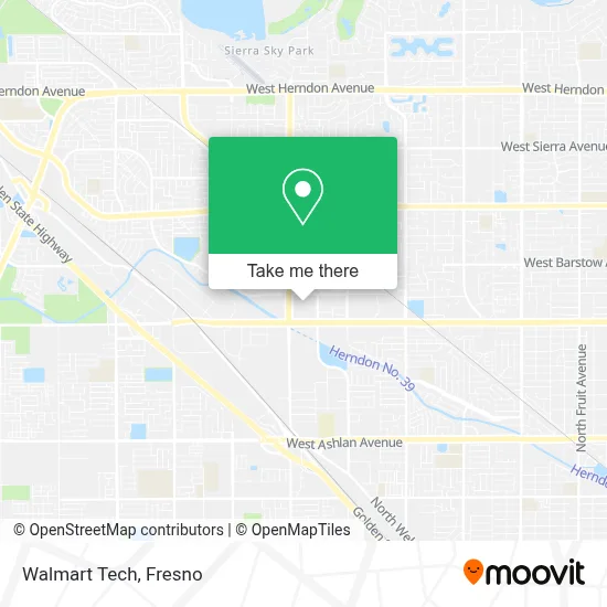 Walmart Tech map