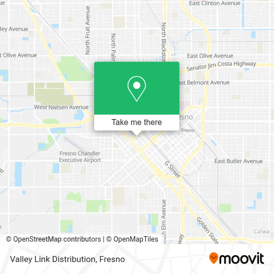 Valley Link Distribution map