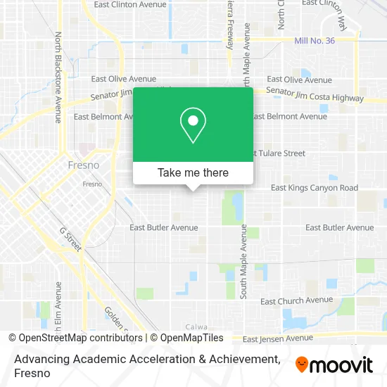 Advancing Academic Acceleration & Achievement map