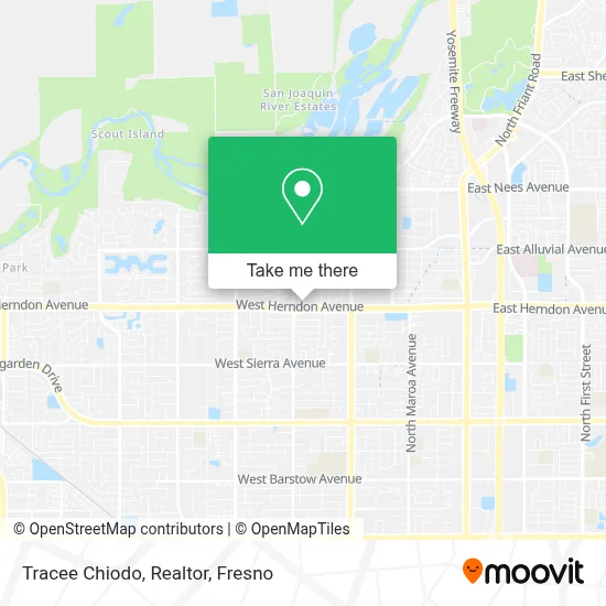 Tracee Chiodo, Realtor map