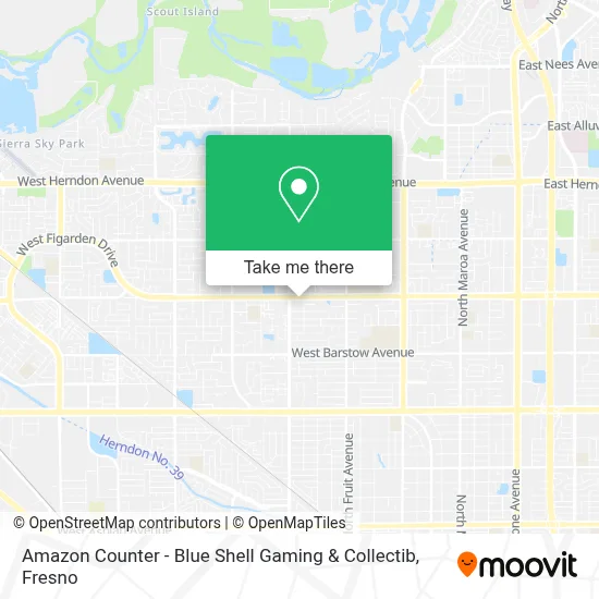Amazon Counter - Blue Shell Gaming & Collectib map