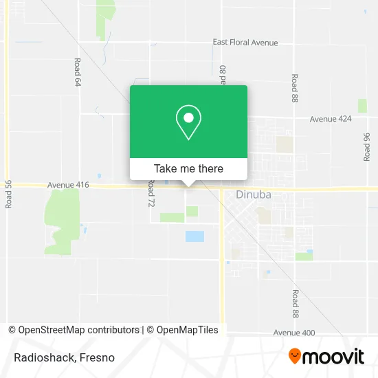 Radioshack map