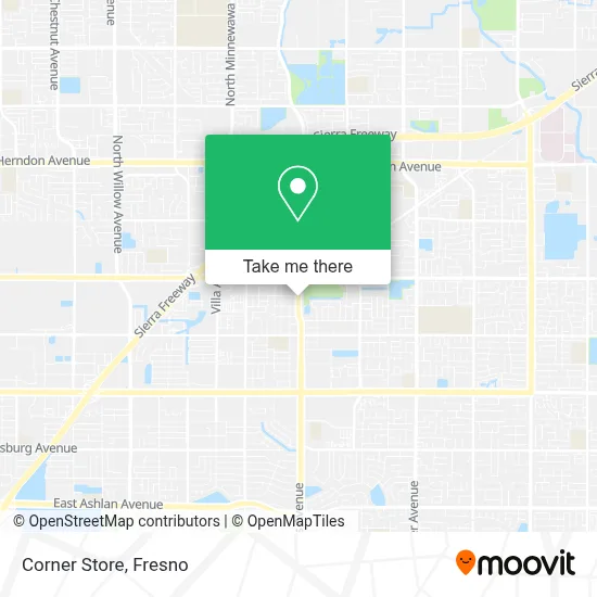 Corner Store map