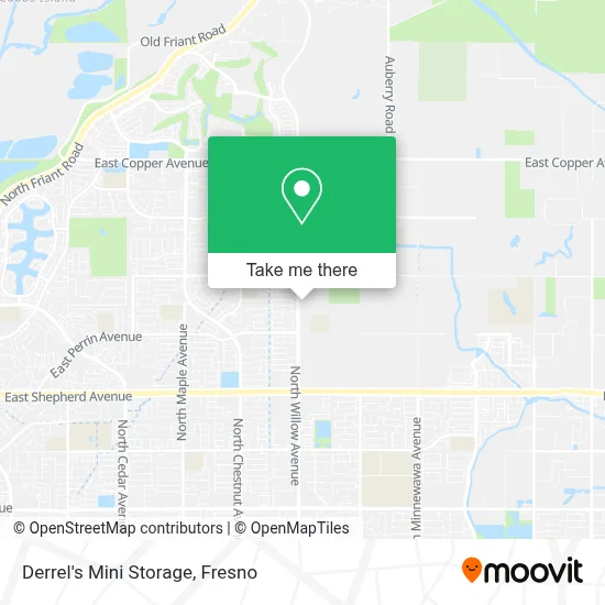 Derrel's Mini Storage map