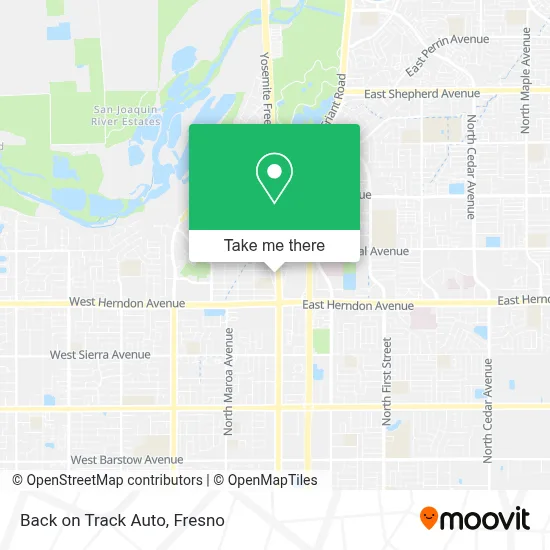 Back on Track Auto map