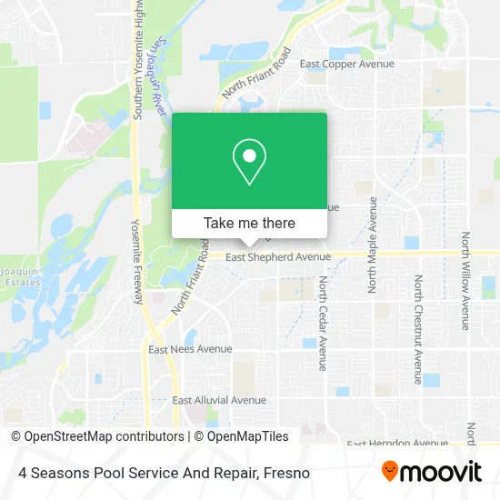 4 Seasons Pool Service And Repair map