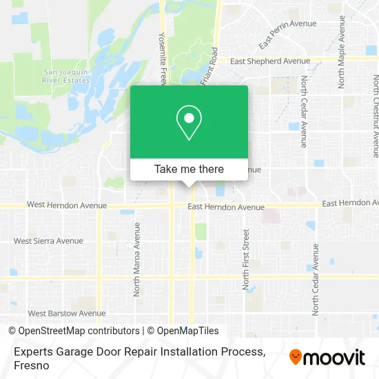 Experts Garage Door Repair Installation Process map