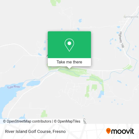 River Island Golf Course map