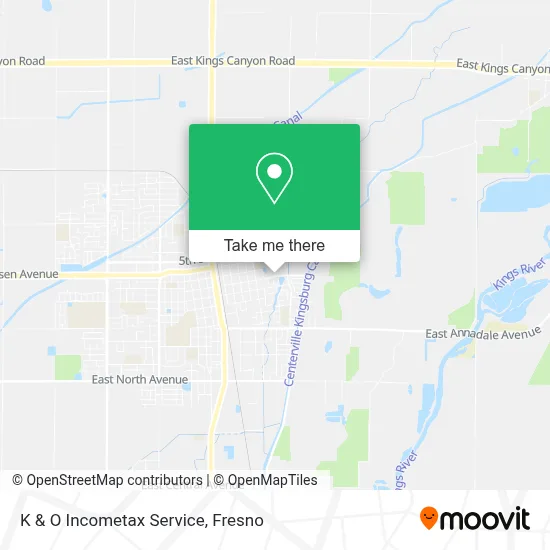 K & O Incometax Service map