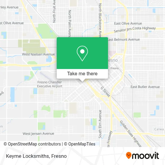Keyme Locksmiths map