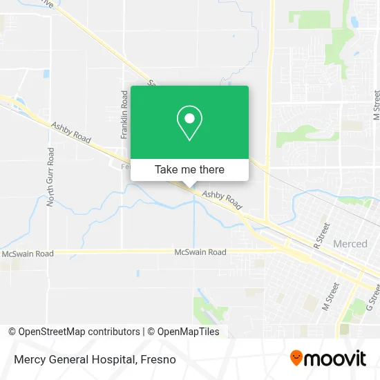 Mercy General Hospital map