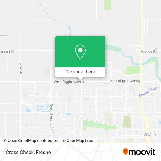 Cross Check map