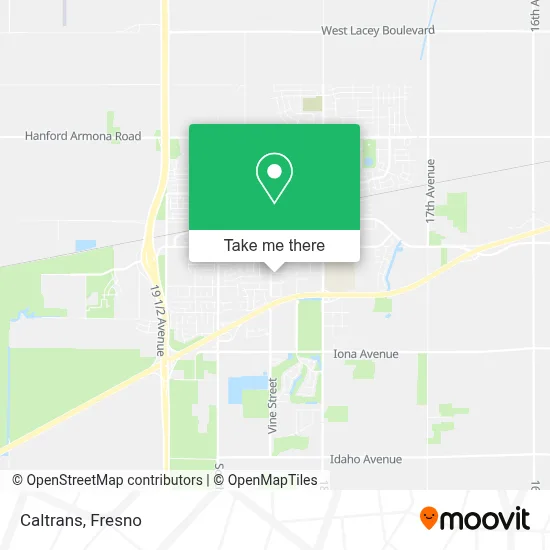 Caltrans map