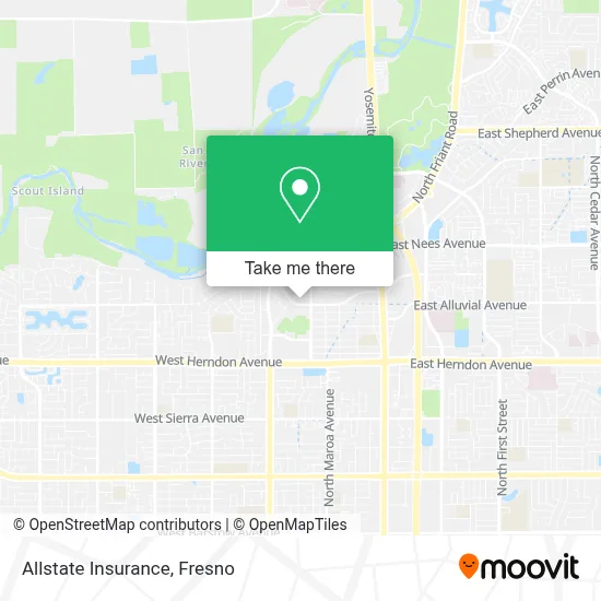 Allstate Insurance map