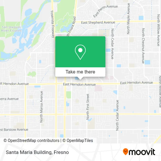 Santa Maria Building map