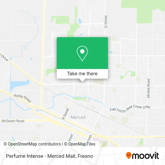 Perfume Intense - Merced Mall map