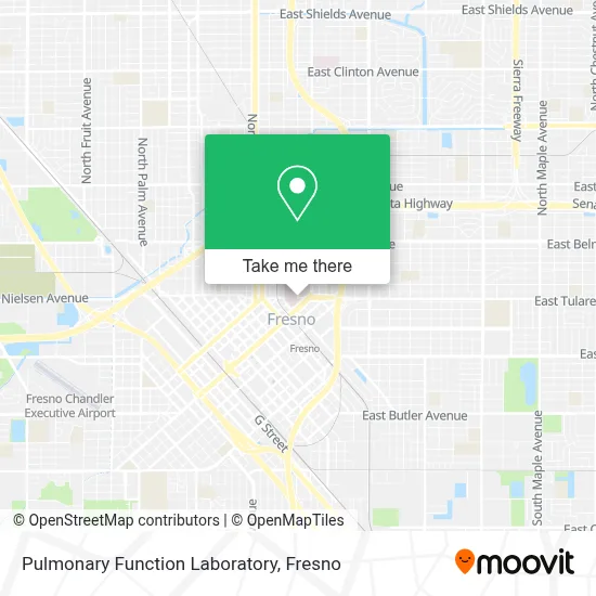 Pulmonary Function Laboratory map
