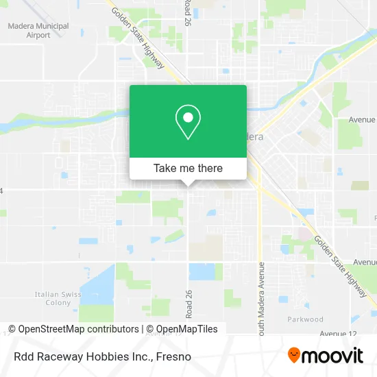 Rdd Raceway Hobbies Inc. map