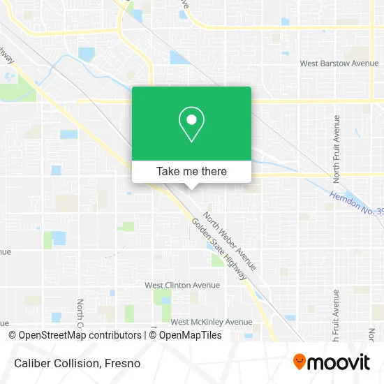 Caliber Collision map