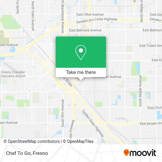 Chef To Go map
