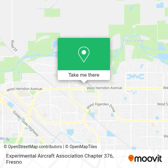 Experimental Aircraft Association Chapter 376 map