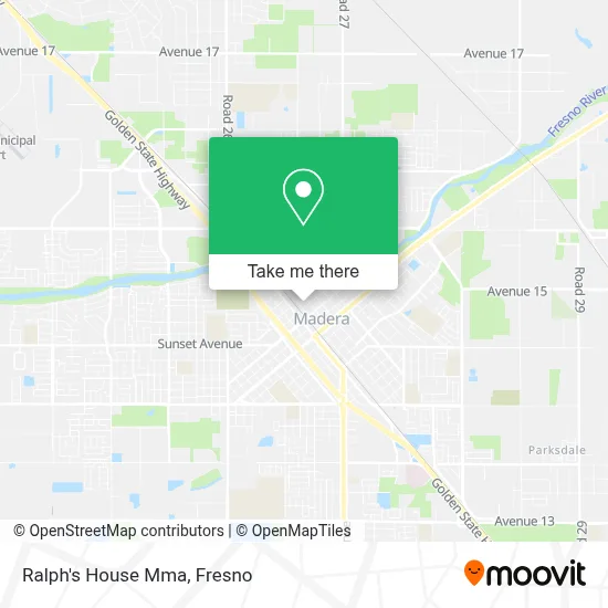Ralph's House Mma map