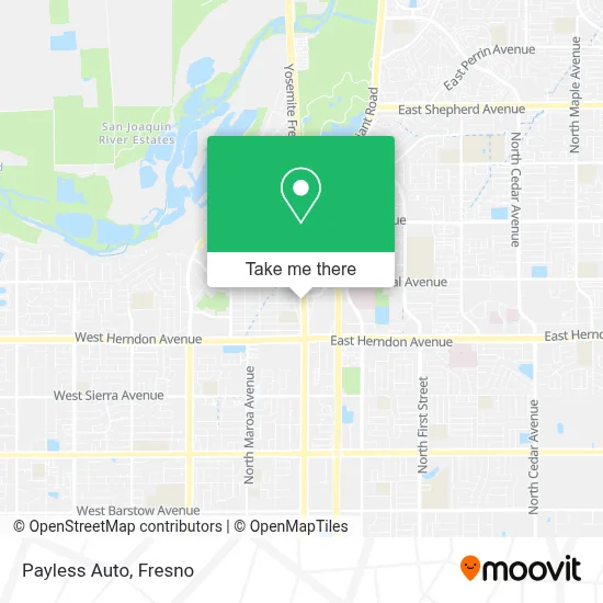Payless Auto map