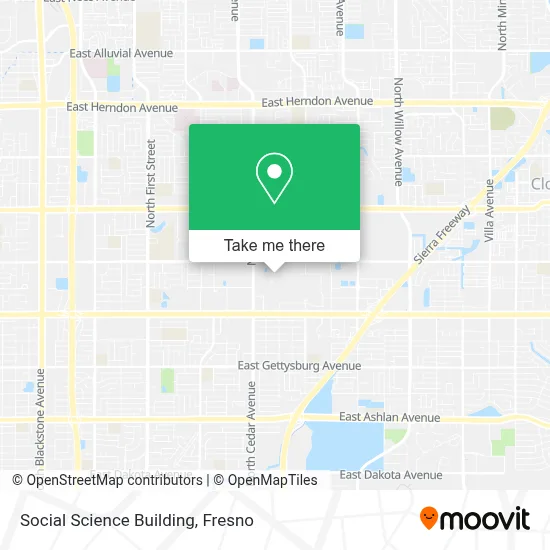 Social Science Building map