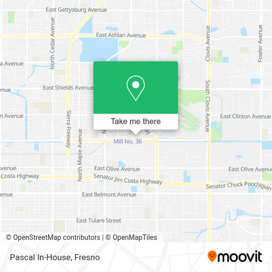 Pascal In-House map