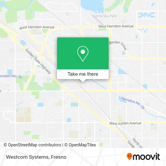 Westcom Systems map