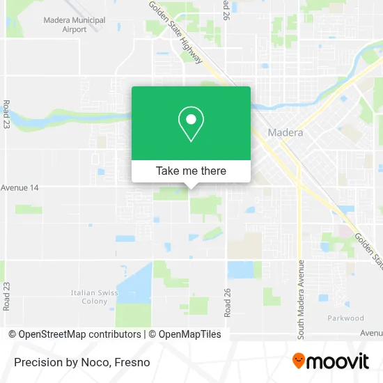 Precision by Noco map