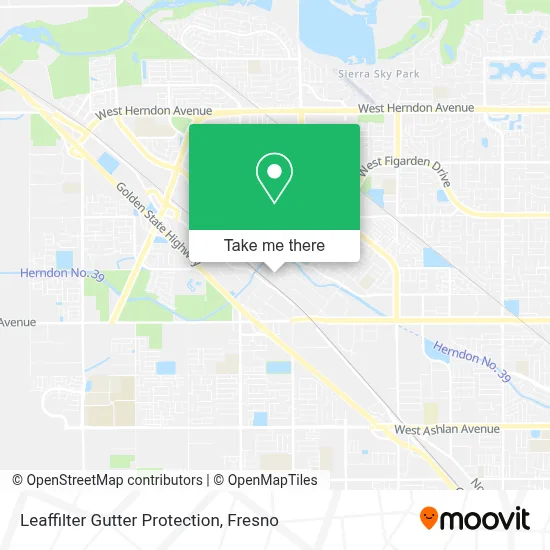 Leaffilter Gutter Protection map