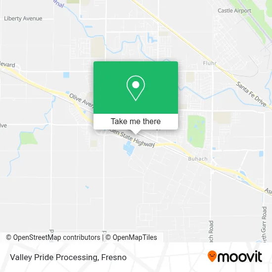Valley Pride Processing map