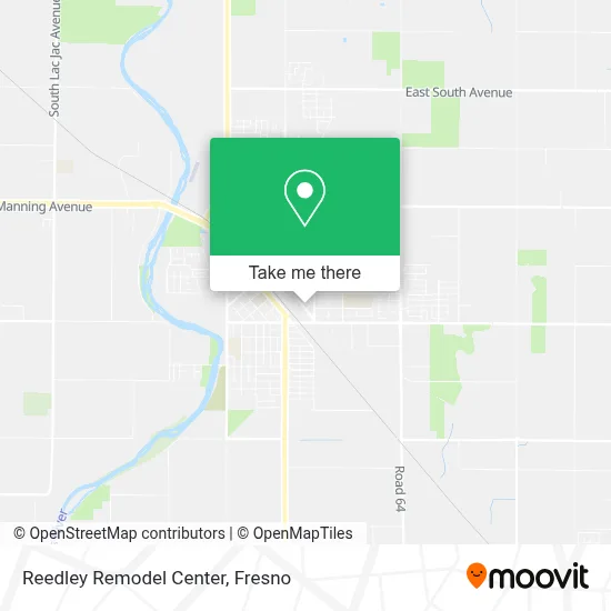 Reedley Remodel Center map