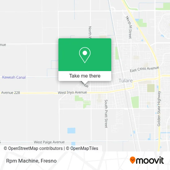 Rpm Machine map