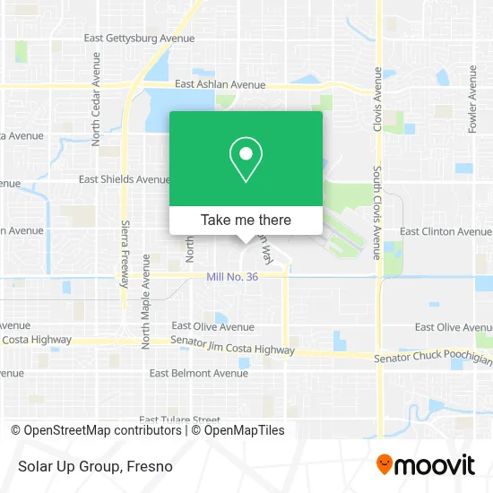 Solar Up Group map
