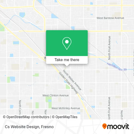 Cs Website Design map