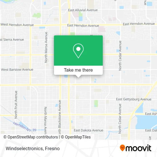 Windselectronics map