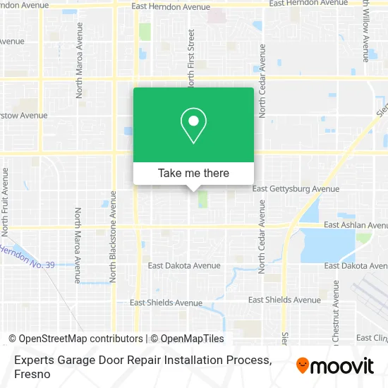 Experts Garage Door Repair Installation Process map